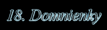 19. Domnienky