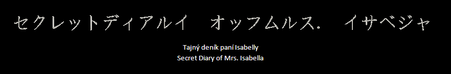Tajný deník paní Isabelly