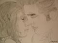 Edward kissing Bella by katyloveEd
