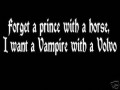Vampire with volvo